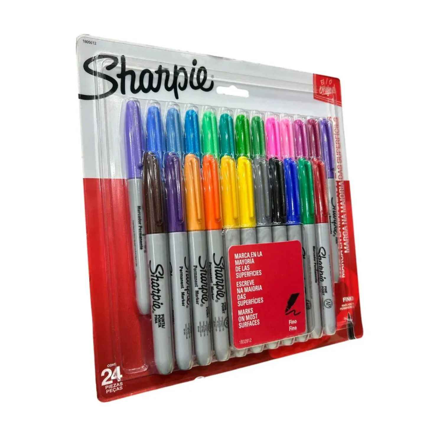 Marcadores Sharpie punta fina colores surtidos X24 - Imagen 2