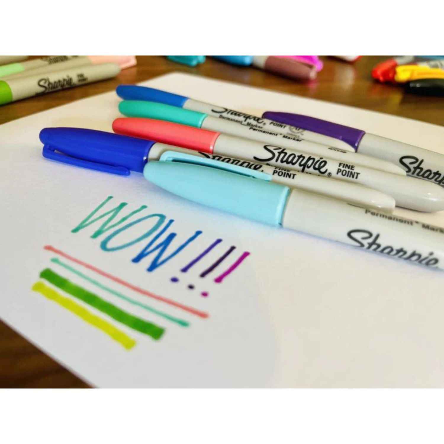 Marcadores Sharpie Glam Pop x30 - punta fina - Imagen 5