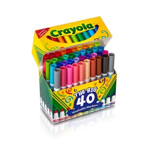 marcadores lavables crayola the big
