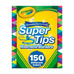 Marcadores Crayola Super Tips x150 und