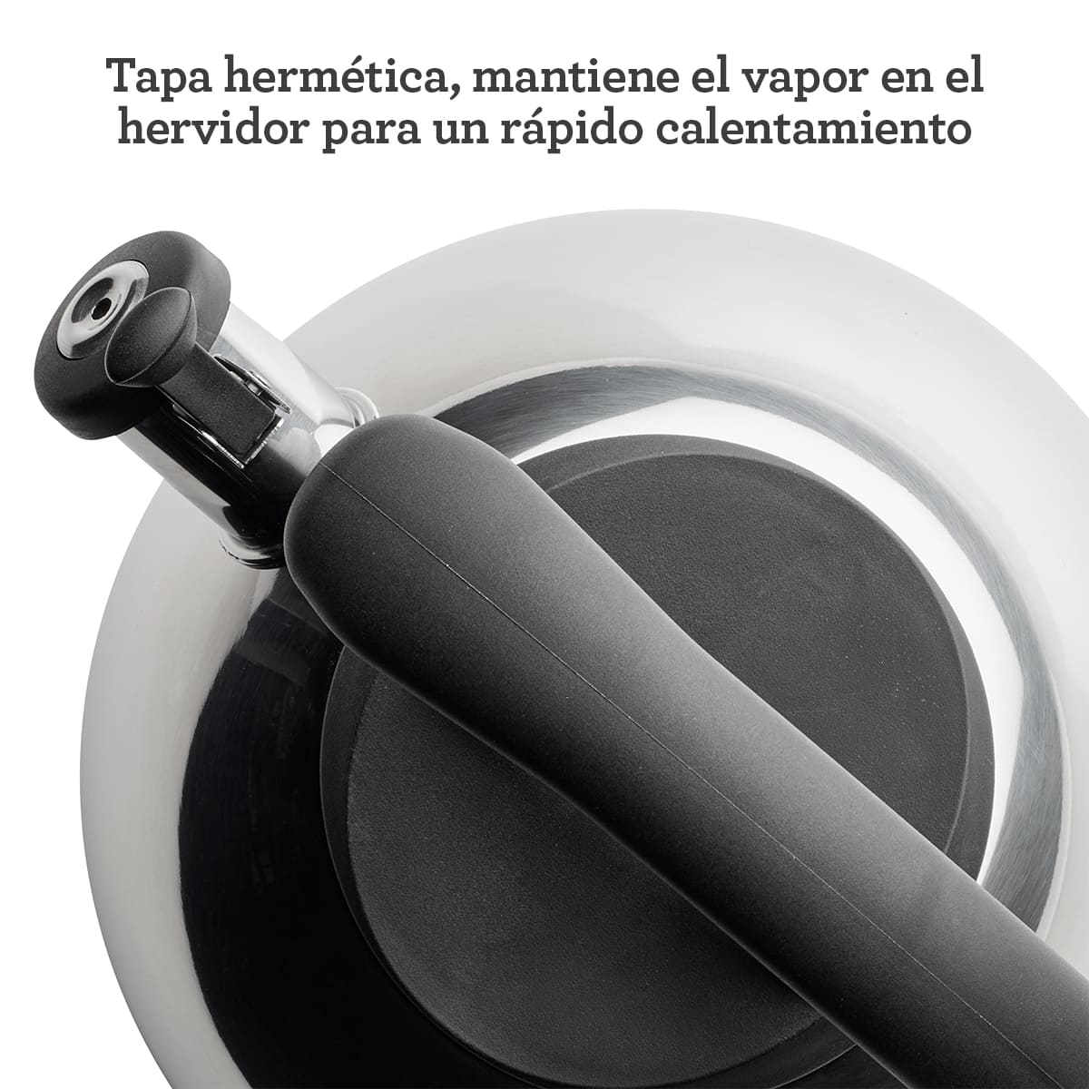 Tetera Farberware con silbido 2.1 L de acero inoxidable - inducción - Imagen 5