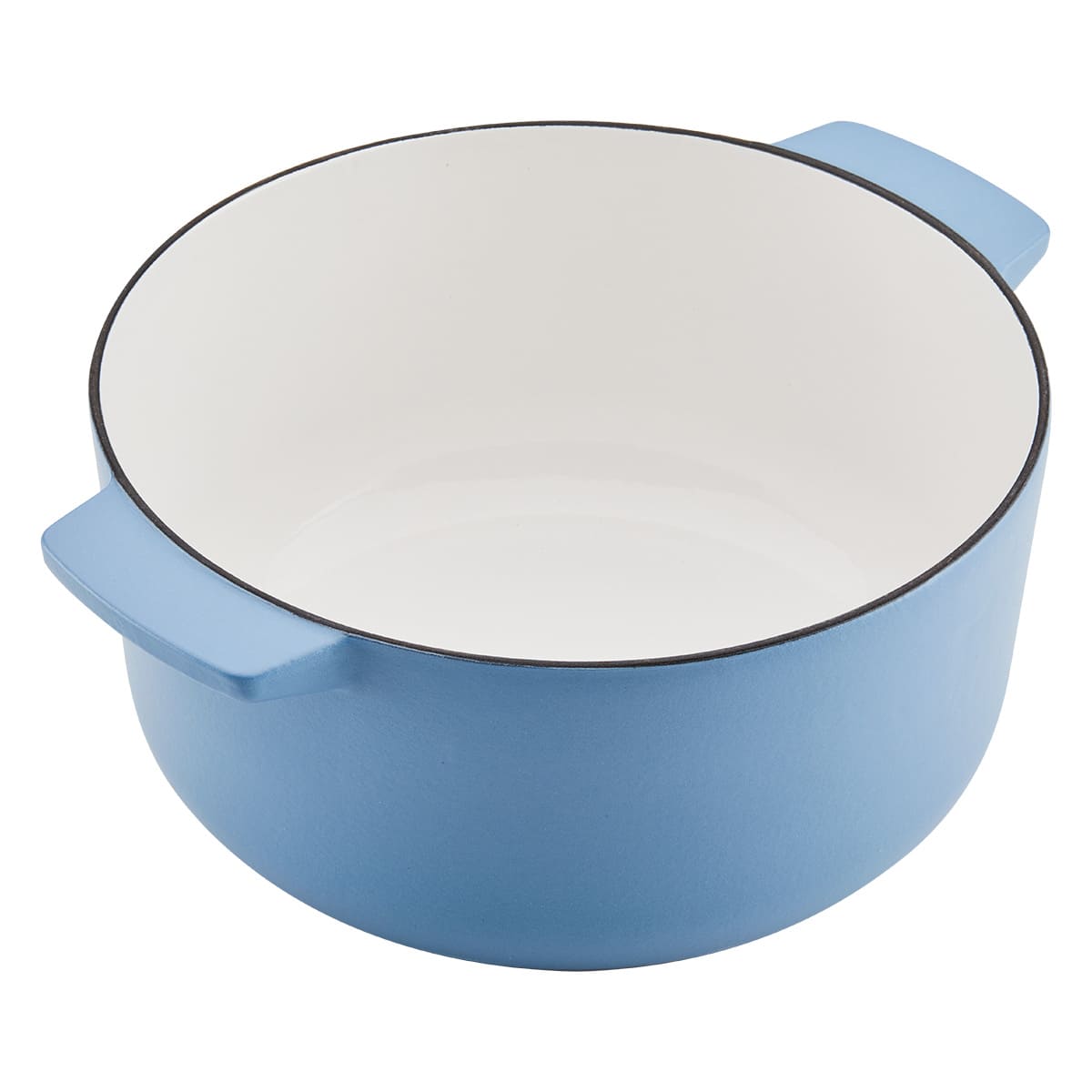 Olla KitchenAid tipo horno holandés azul de 5.7 L de hierro fundido esmaltado - Imagen 2