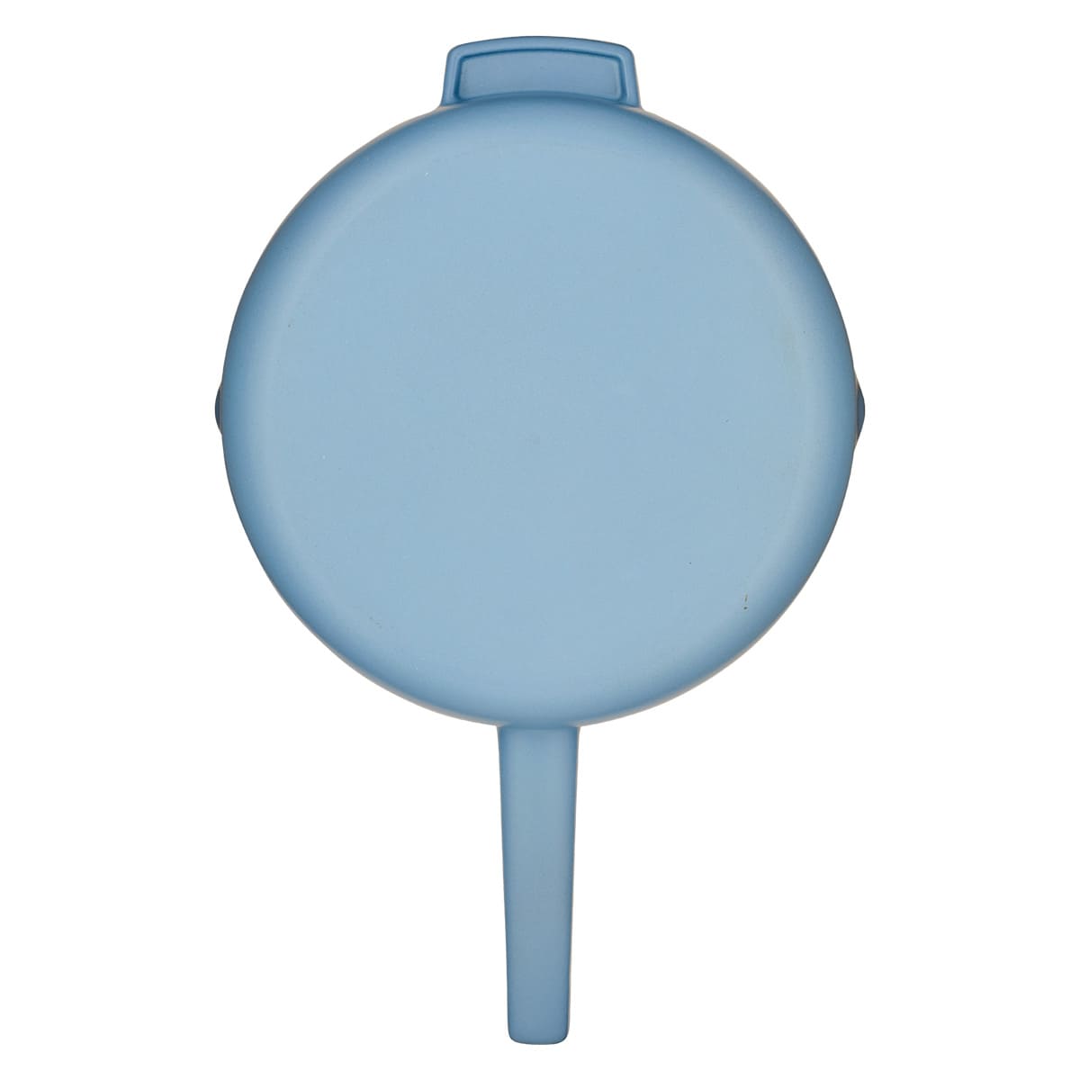 Sartén KitchenAid 30 cm de hierro fundido esmaltado con asas y picos vertederos - azul - Imagen 4