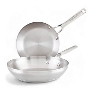 set de sartenes Kitchenaid 20 y 24 cm