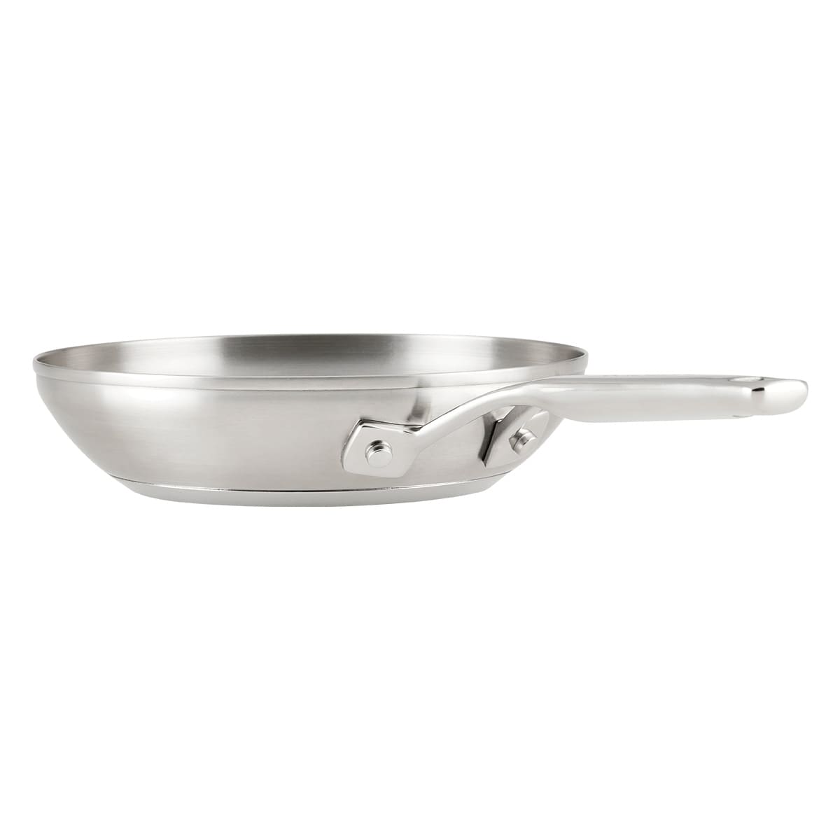 Set de sartenes KitchenAid 20 y 24 cm - acero inoxidable de 3 capas, inducción - Imagen 4