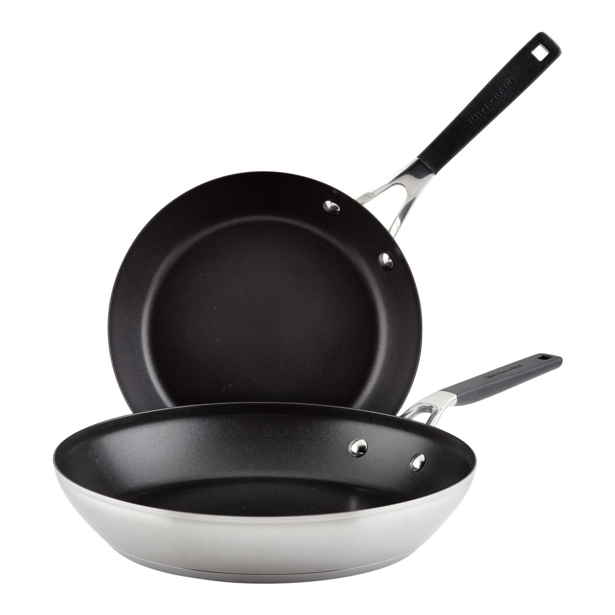 set de sartenes KitchenAid 24 y 30 cm