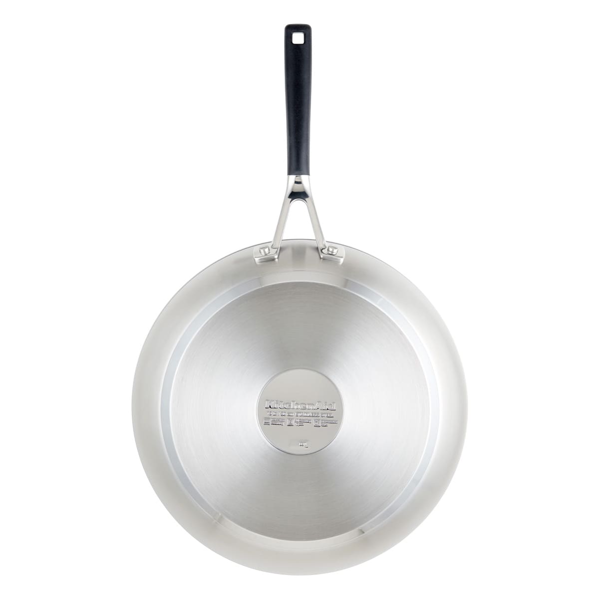 Sartén KitchenAid 30 cm de acero inoxidable y placa de inducción - Imagen 2