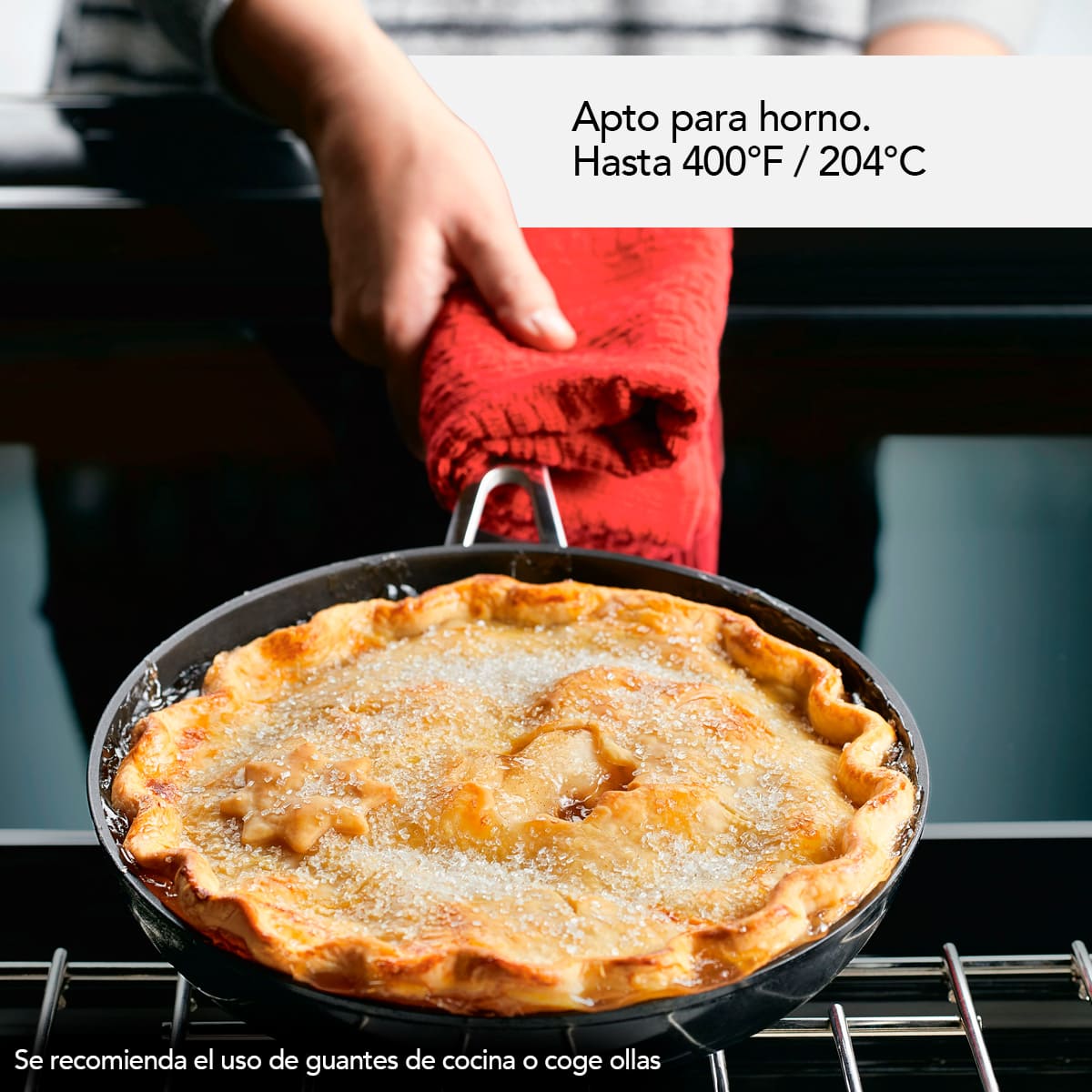 Set de sartenes KitchenAid 21 y 25 cm - anodizado duro, antiadherente - Imagen 8