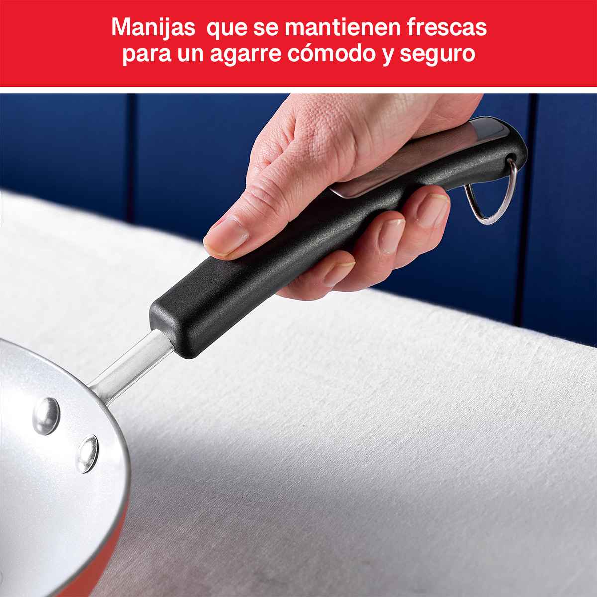 Sartén Farberware 24 cm Disney Bon Voyage - antiadherente cerámico rojo - Imagen 6
