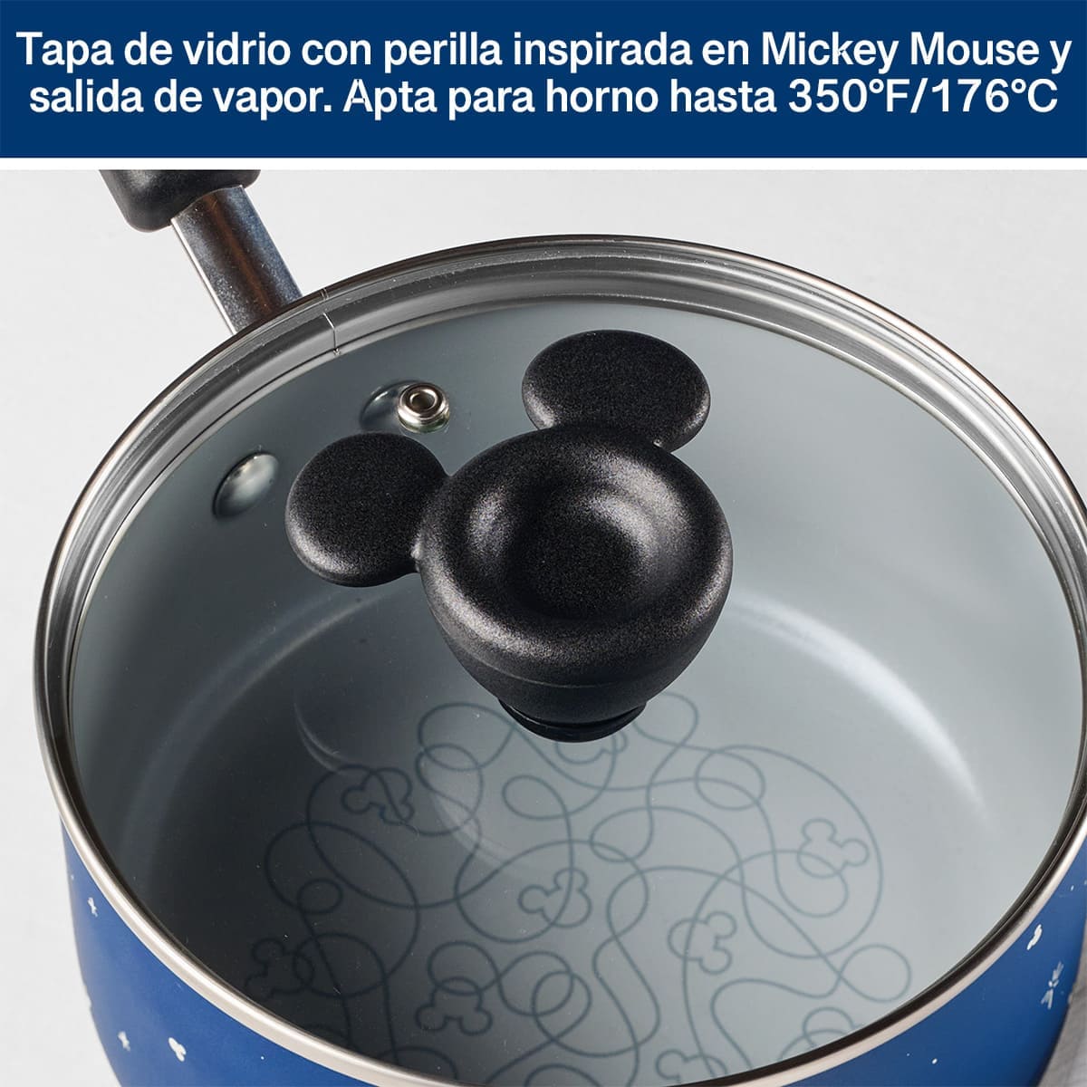 Perol Farberware 18 cm Disney Bon Voyage antiadherente cerámico - Imagen 9