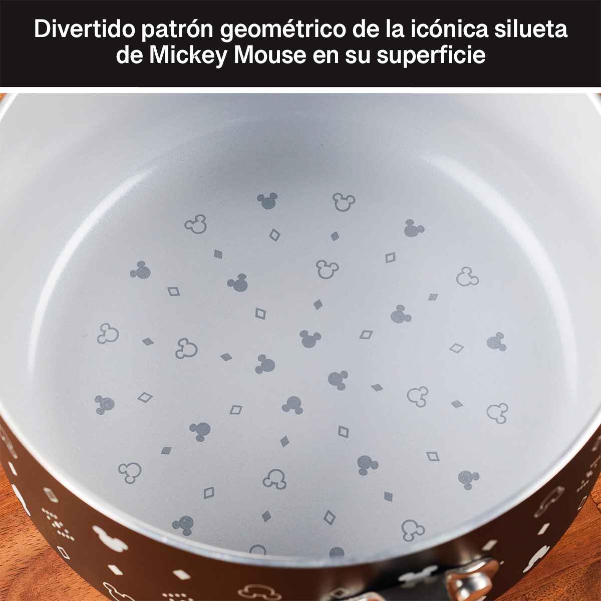 Perol Farberware 18 cm Disney Bon Voyage antiadherente cerámico - negro - Imagen 8