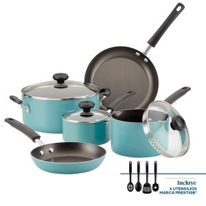 juego de ollas farberware 12 piezas easy clean