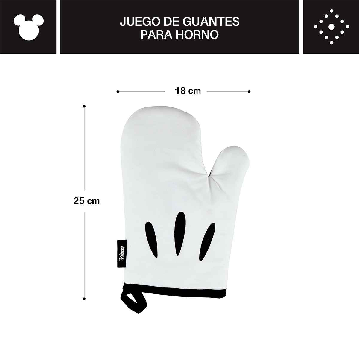 Guantes para horno Disney Home Monochrome - Imagen 2