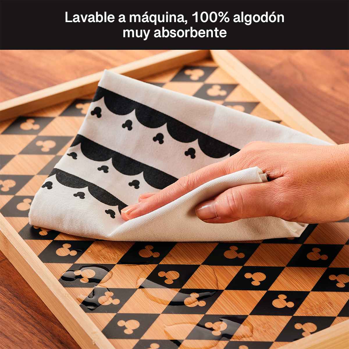Set de secadores de cocina Disney Home Monochrome - Imagen 3