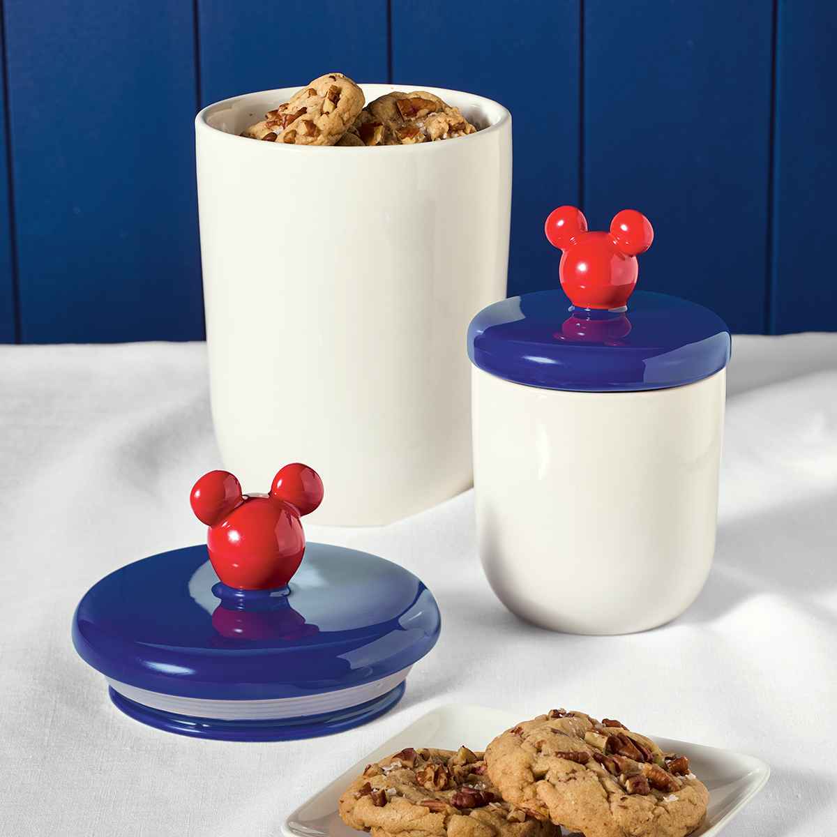 Set de recipientes de cerámica Disney Home Bon Voyage con tapa hermética para almacenamiento - Imagen 9