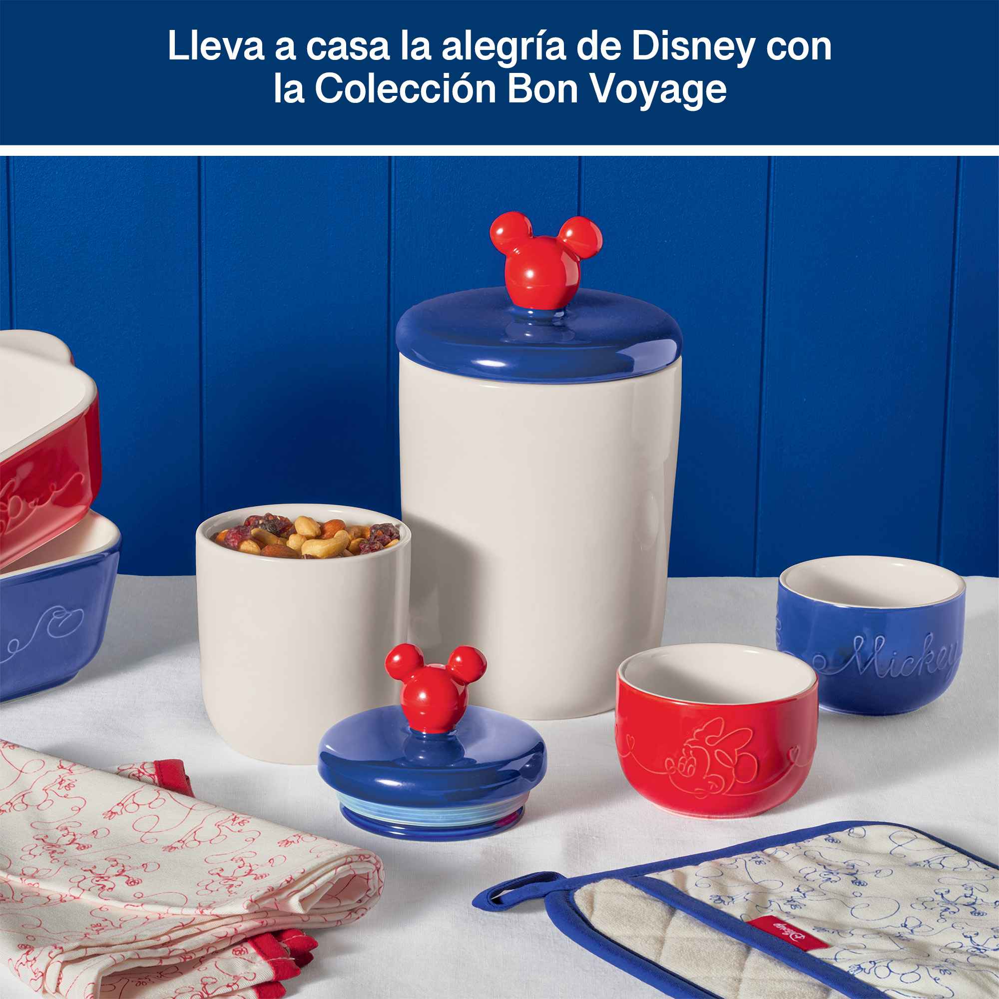 Set de moldes de cerámica Disney Home Bon Voyage 6 y 9 cm - Imagen 4