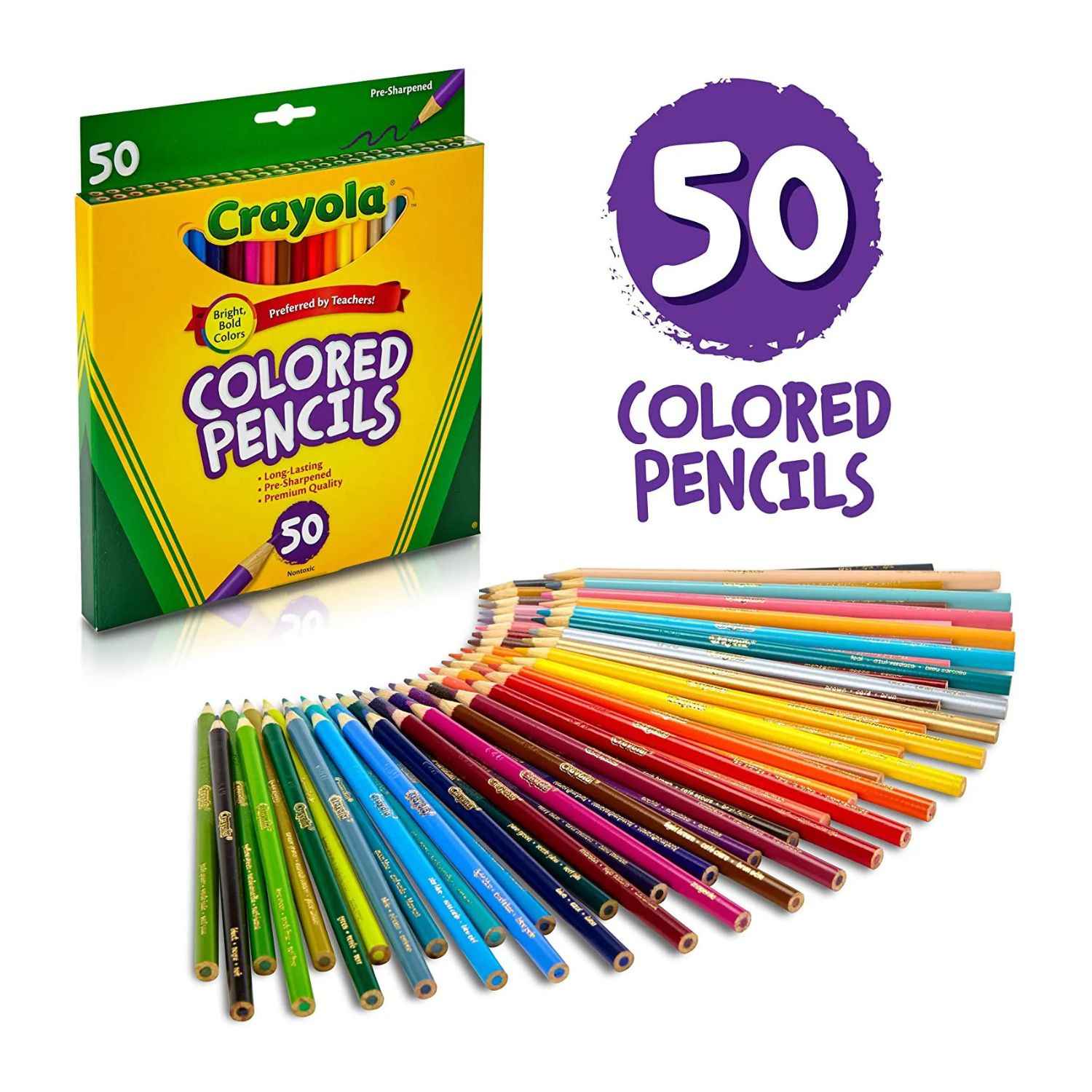 Colores Crayola largos x50 - Imagen 2