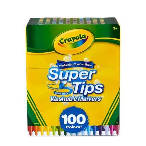marcadores crayola super tips x100