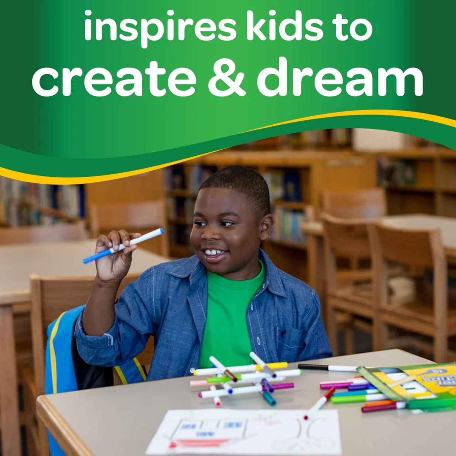 Marcadores Crayola Super Tips x50 - Imagen 7