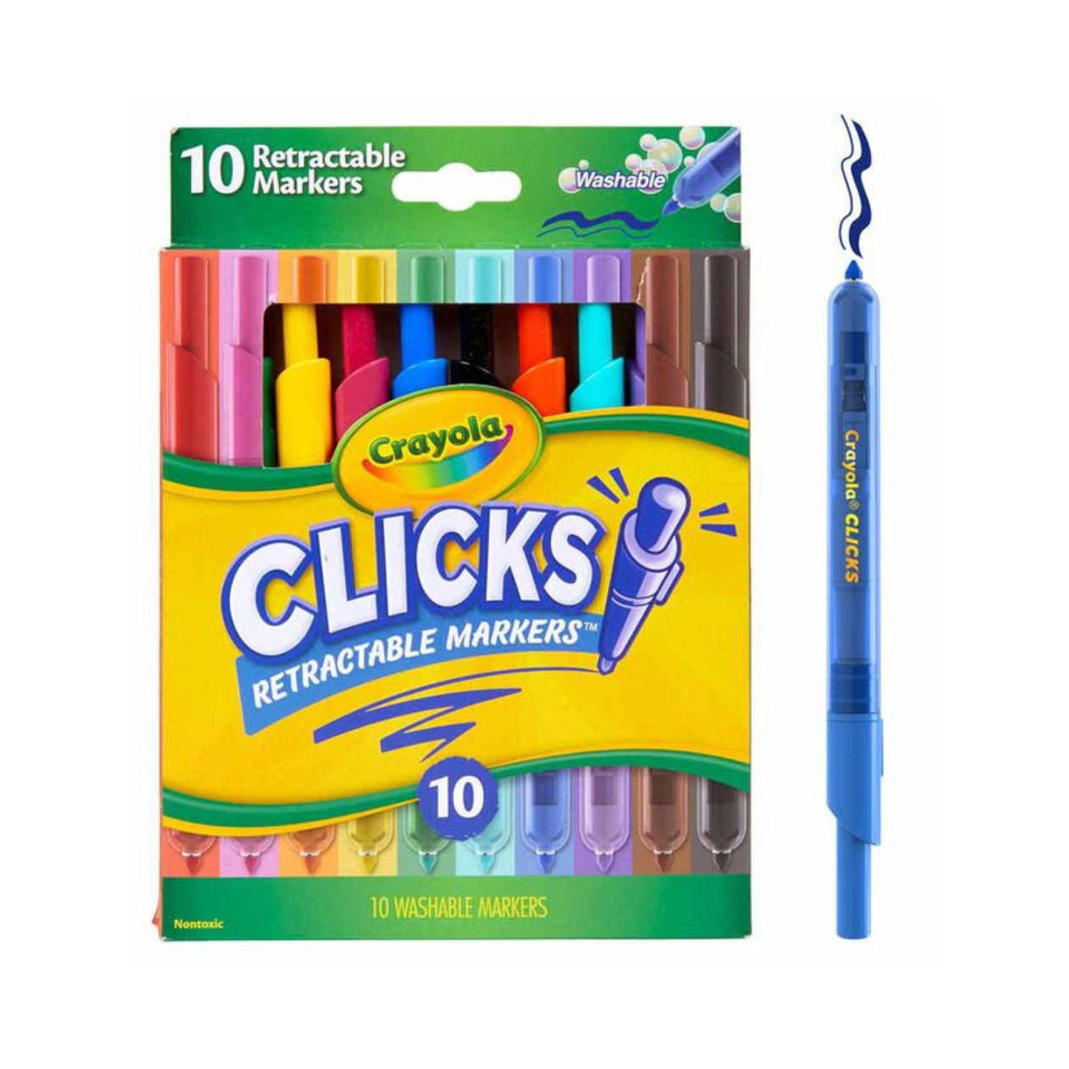 Marcadores Crayola retráctiles x10 - Imagen 3