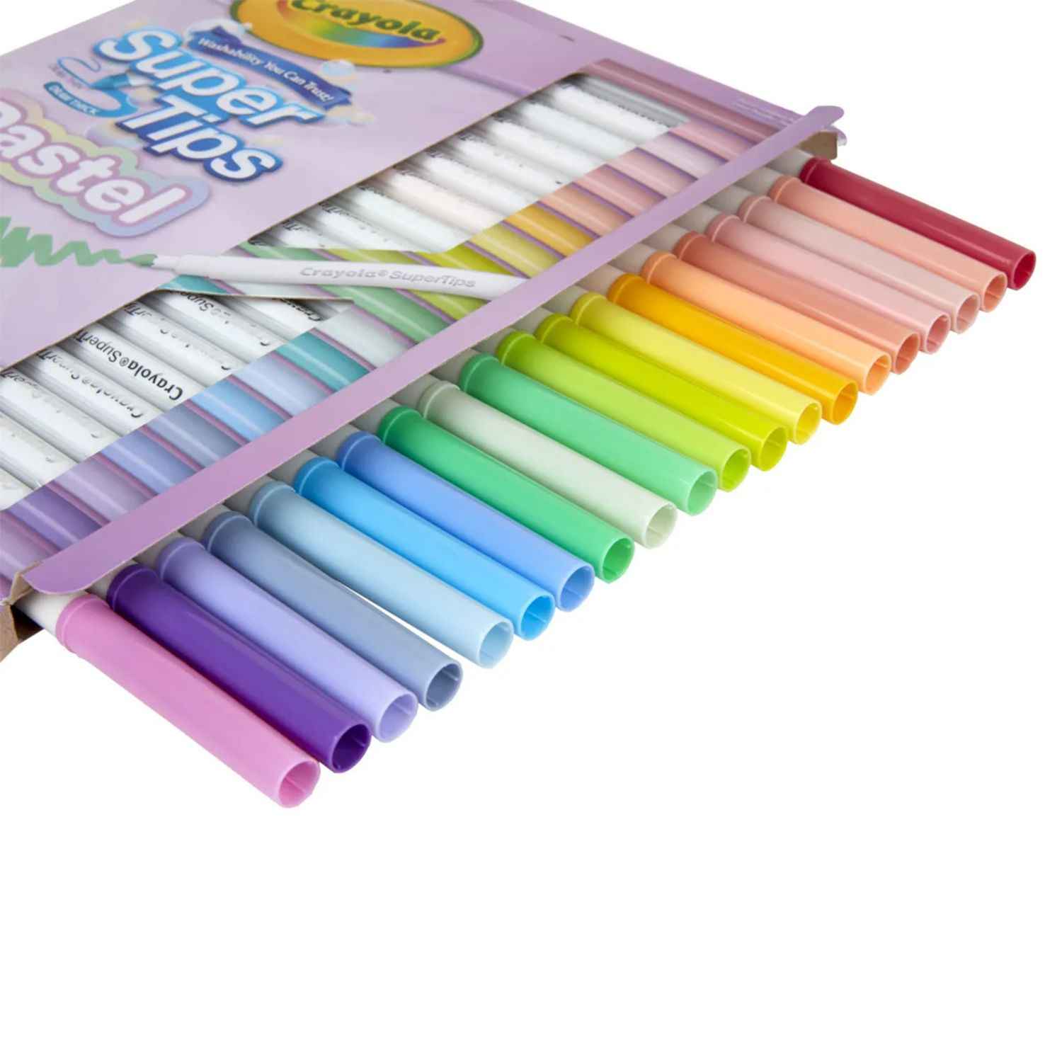 Marcadores Crayola Super Tips pastel x20 - Imagen 6
