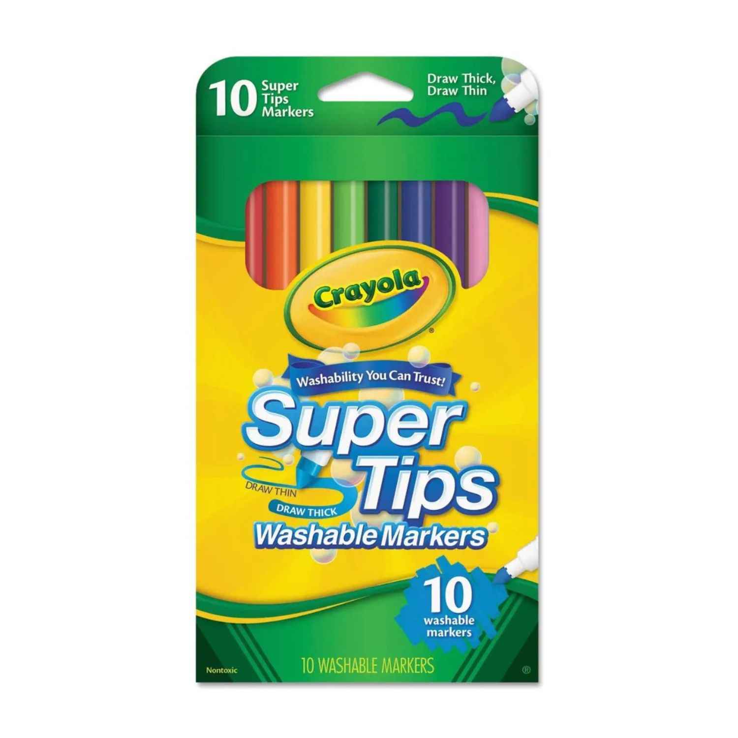 marcadores crayola super tips x10