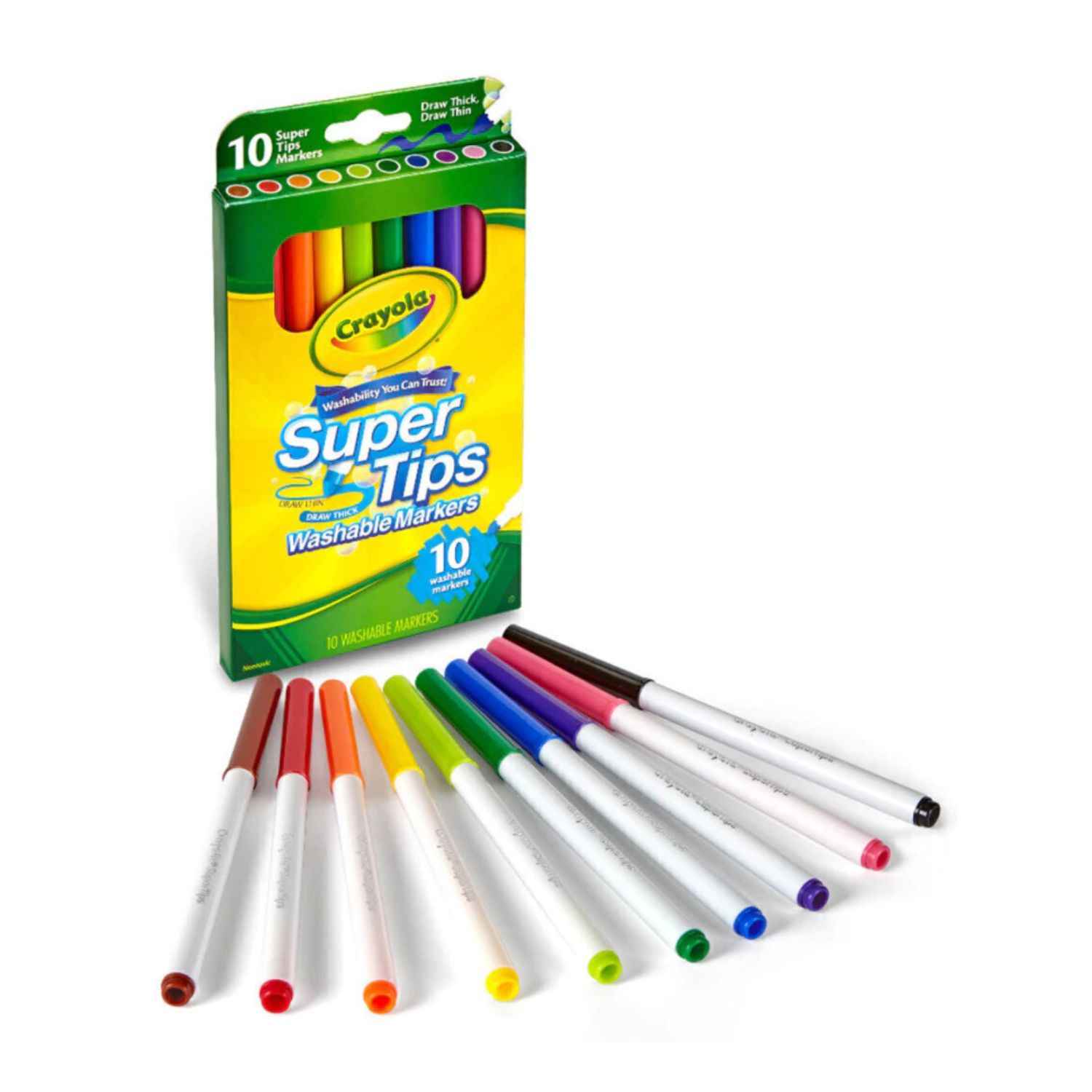 Marcadores Crayola Super Tips x10 - Imagen 3