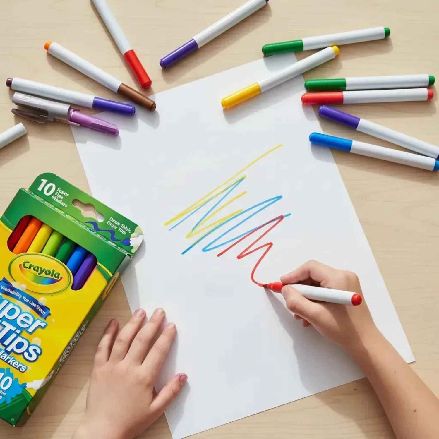 Marcadores Crayola Super Tips x10 - Imagen 5